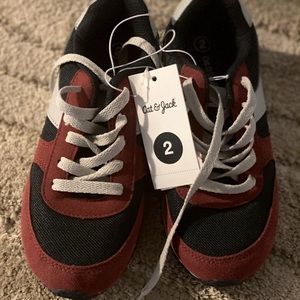 Boys Cat & Jack Sneakers SIZE 2 NWT